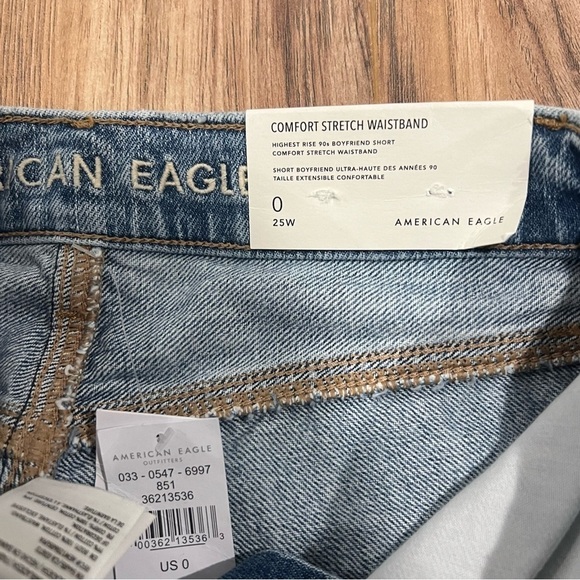 NWT American Eagle AE Denim '90s Boyfriend Short - Picture 9 of 10